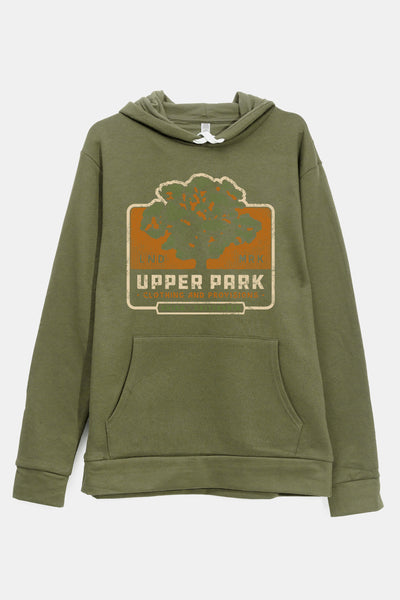 Big Oak Tree Beach Fleece Hoodie – Upper Park