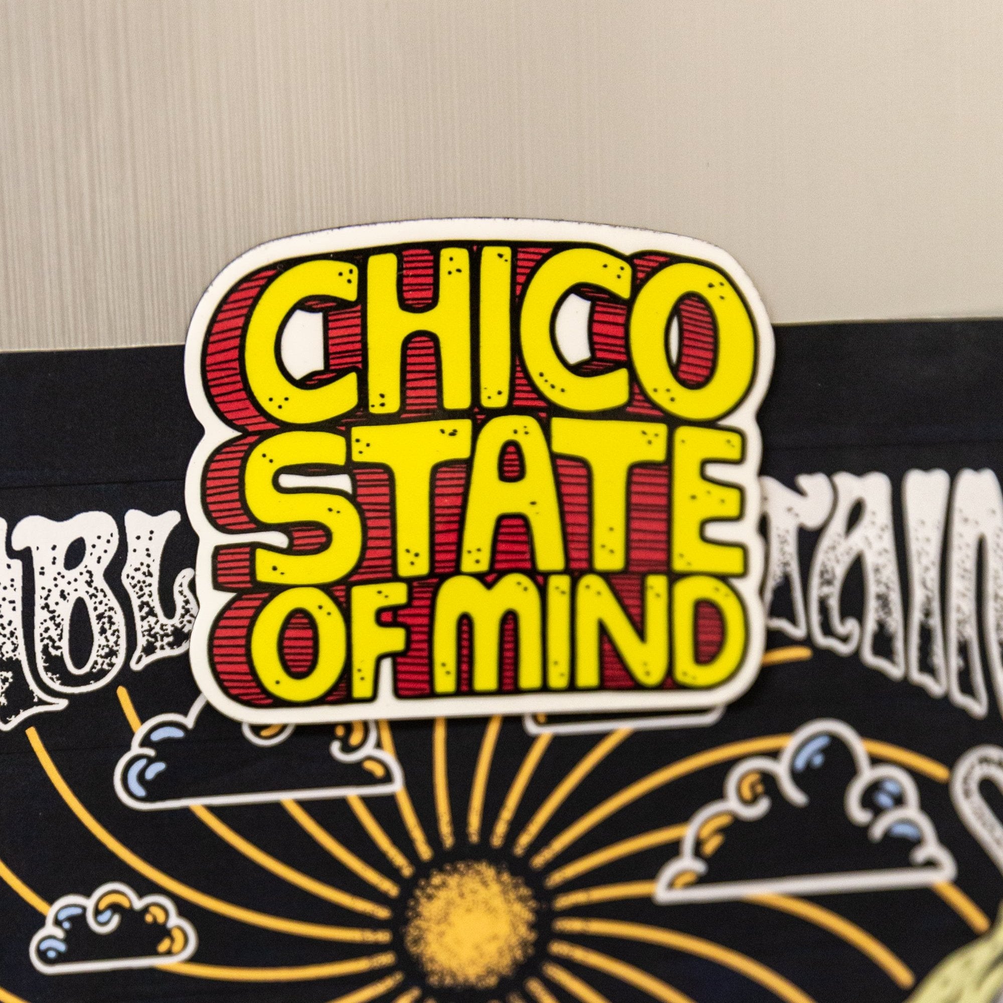 Chico State of Mind Magnet from Upper Park Clothing in Chico, Ca