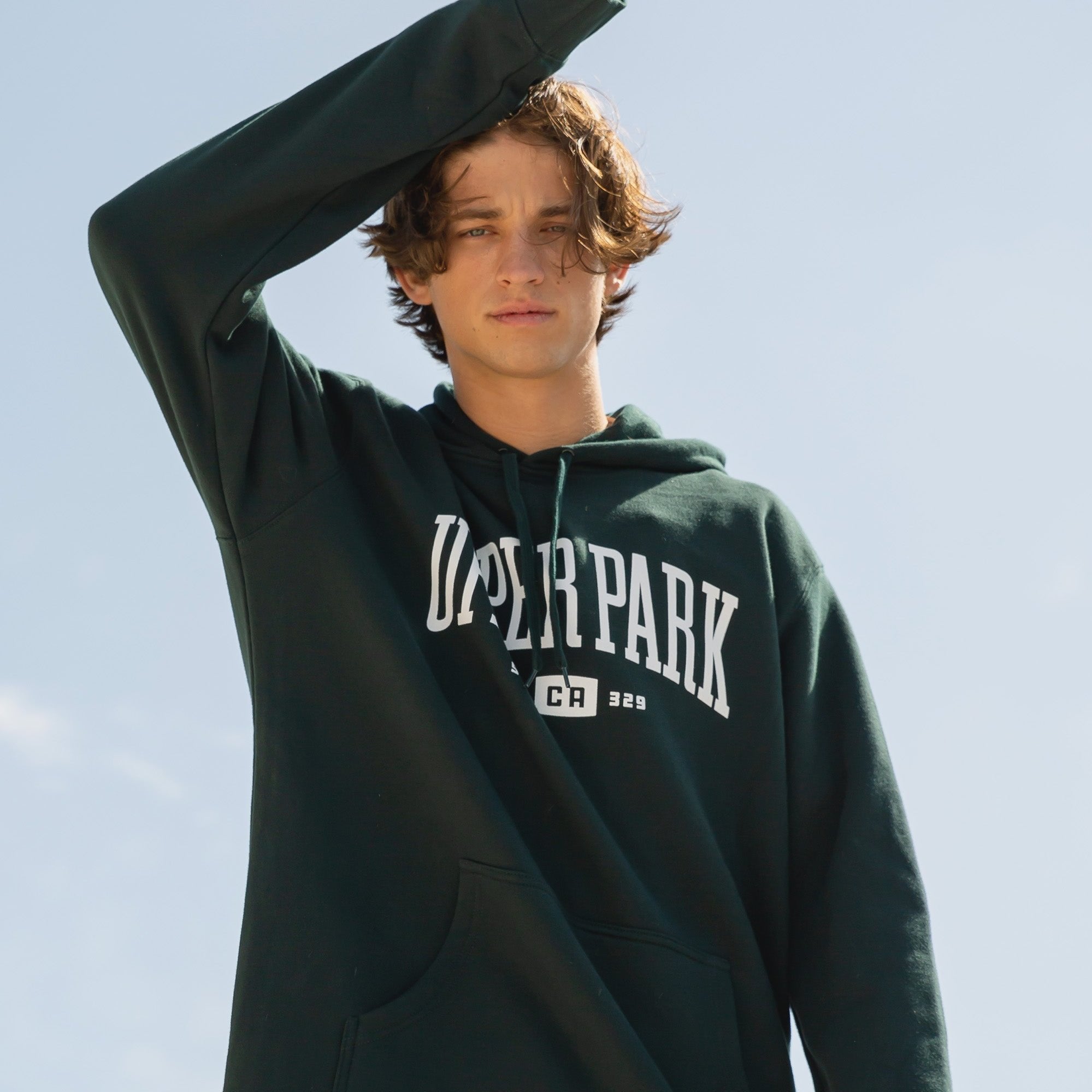 College Town Hoodie Sweatshirt - Upper Park Clothing - Chico, CA