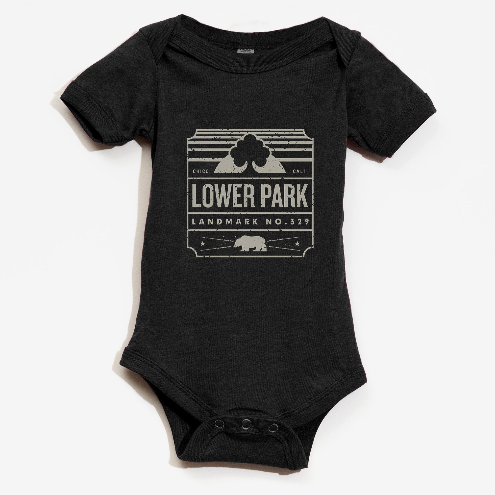 Little Bear Baby Onesie-Upper Park Clothing-Bidwell Park-Chico,California