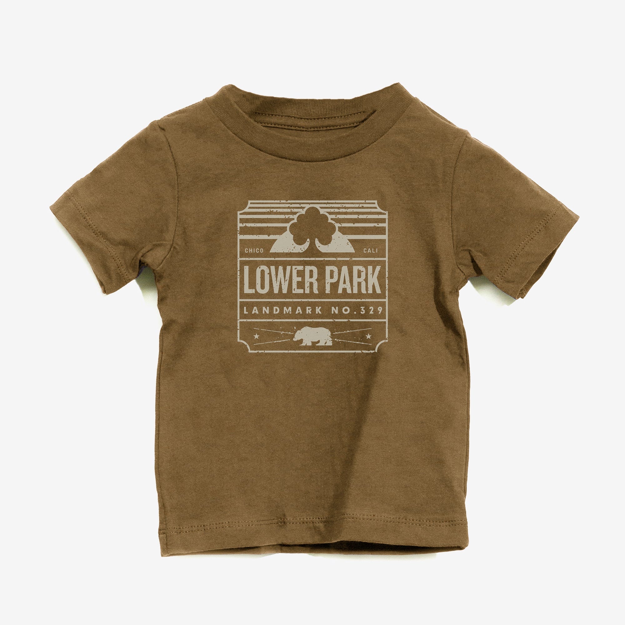 Little Bear Toddler Tee-Upper Park Clothing-Bidwell Park-Chico,California