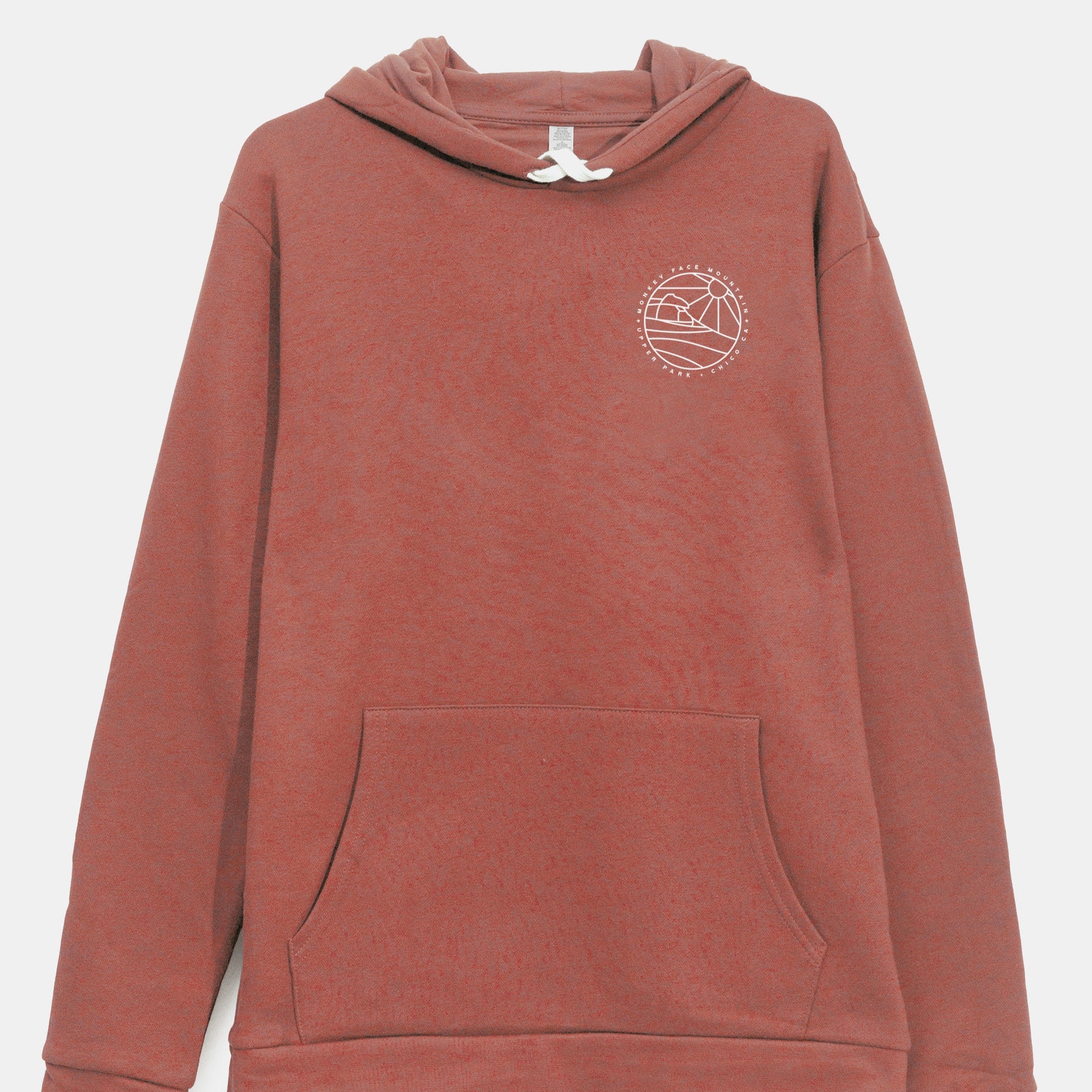 Monkey Face Mountain Sweatshirt - Upper Park Clothing - Chico, California - Monkey Face Rock