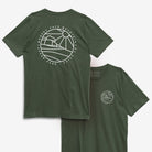 Monkey Face Mountain Monoline Shirt - Upper Park Clothing - Bidwell Park - Chico, CA