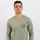 Navigator Print Washed Long Sleeve-Upper Park Clothing-Chico,California-Mens Long Sleeve