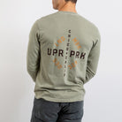Navigator Print Washed Long Sleeve-Upper Park Clothing-Chico,California-Mens Long Sleeve