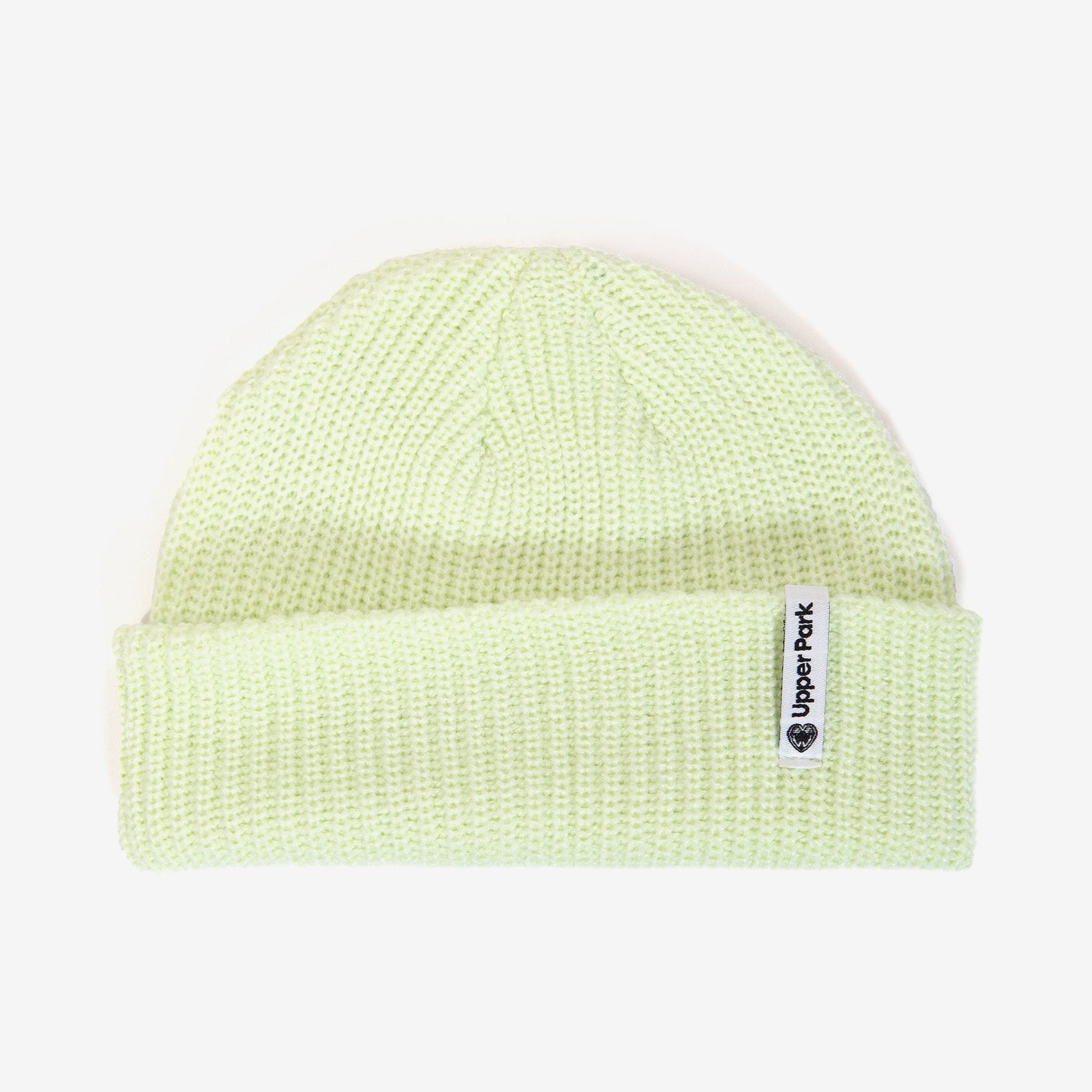 Upper Park Skinny Label Beanie - Cable Beanie - Fisherman Style