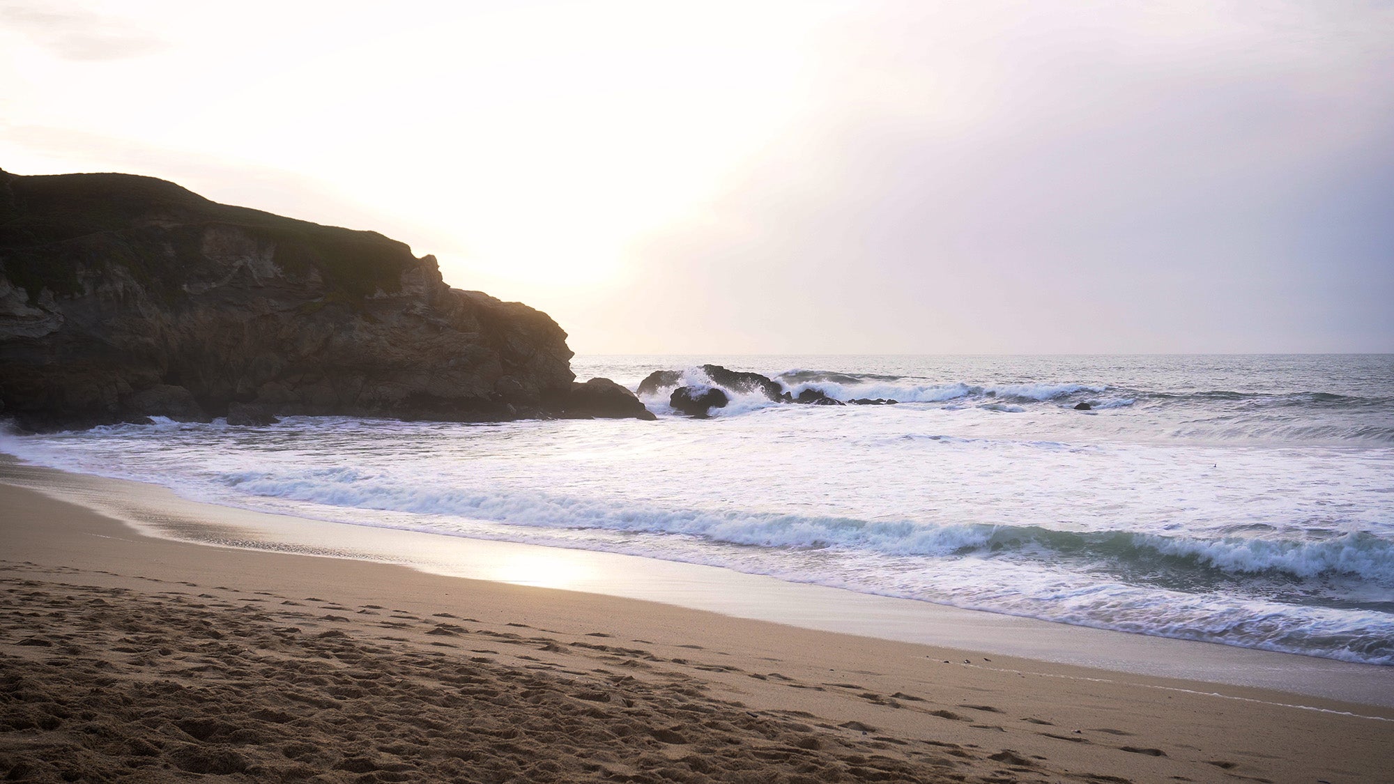 Montara Beach, Half Moon Bay California Ocean