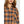 OVERSIZED PLAID SHIRT: Black White / M