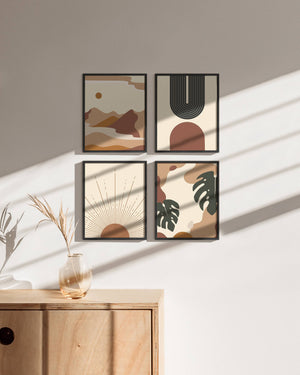 Haus and Hues - Black Oak Wood Frame: 4x6