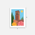 CSU Chico Poster Print from Upper Park Clothing - Chico State - California State University Chico