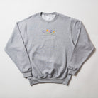 California Wildflowers Embroidered Sweater - California Grown - Upper Park Clothing - Chico, CA