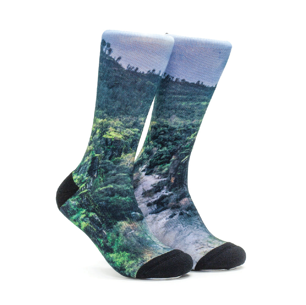 Chico Creek Visions Socks from Upper Park Clothing in Chico, Ca