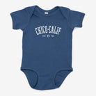 Little Chico Collegiate Baby Onesie from Upper Park Clothing in Chico, Ca