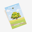 Table Mountain Tree Enamel Pin - Upper Park Clothing - Chico, Ca