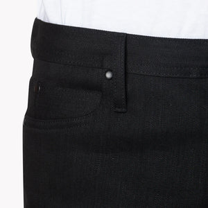 The Unbranded Brand Raw Denim Jeans - Skinny 11oz Solid Black Stretch –  Upper Park