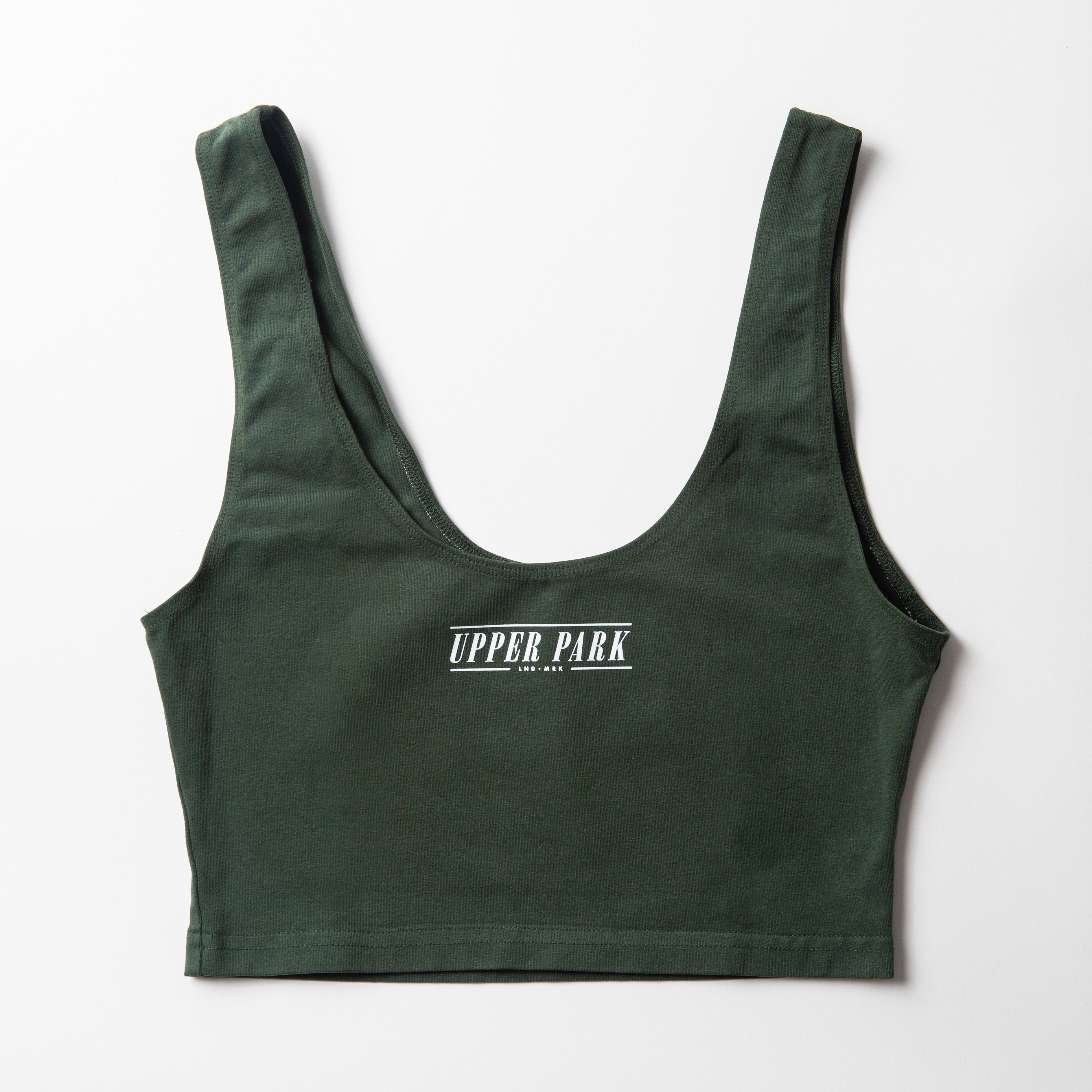 Activate Upper Park Crop Tank - Chico, CA - Made in the USA