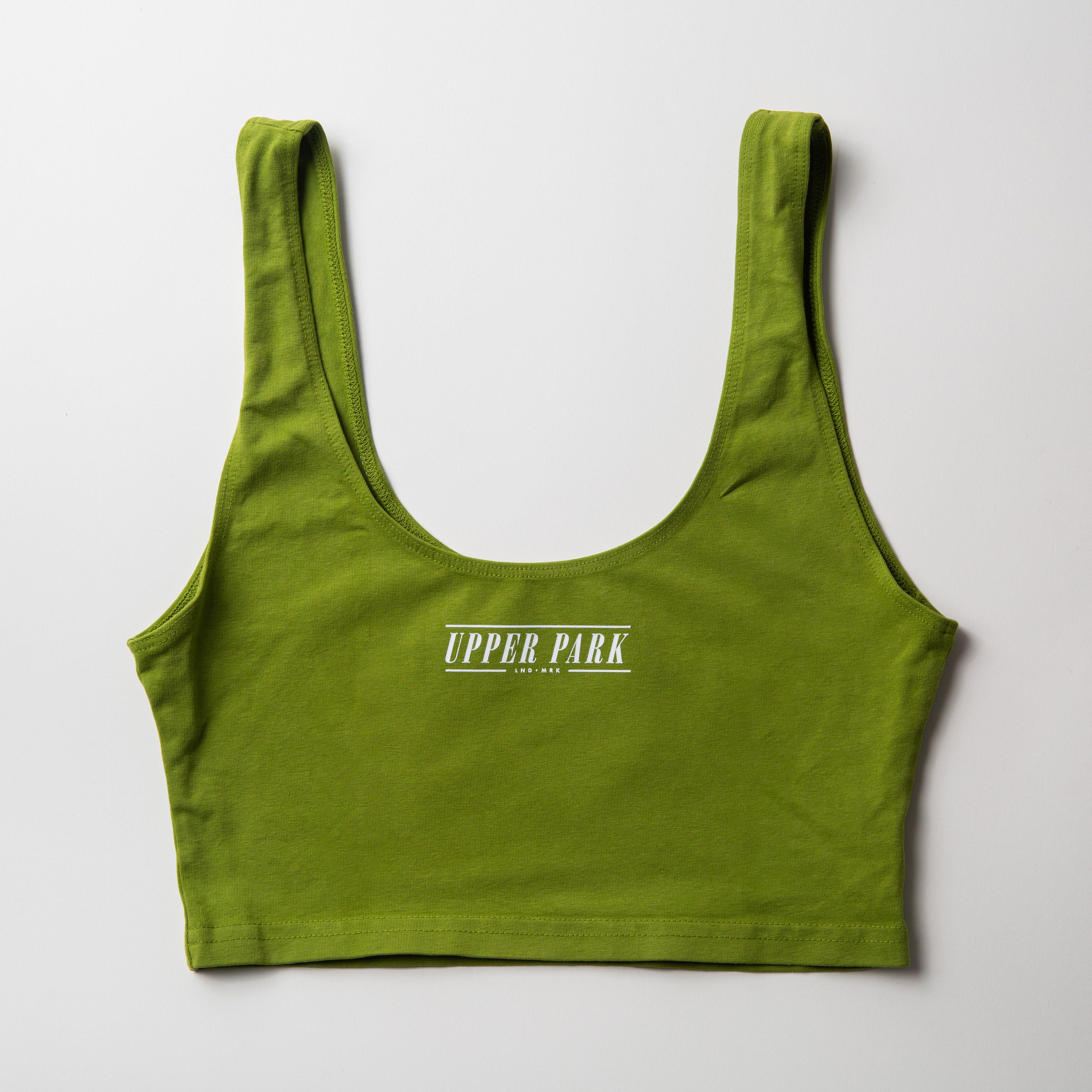 Activate Upper Park Crop Tank - Chico, CA - Made in the USA