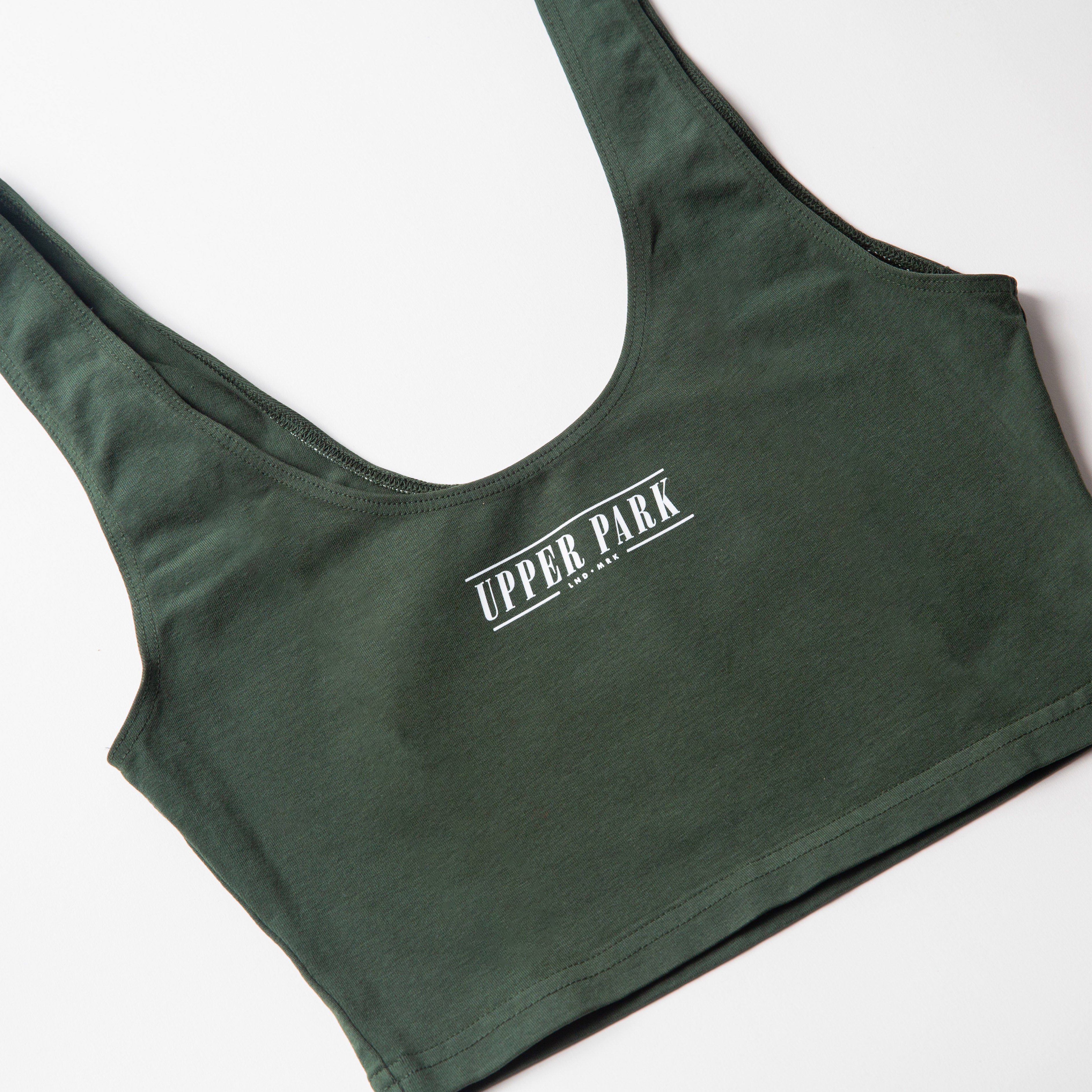 Activate Upper Park Crop Tank - Chico, CA - Made in the USA