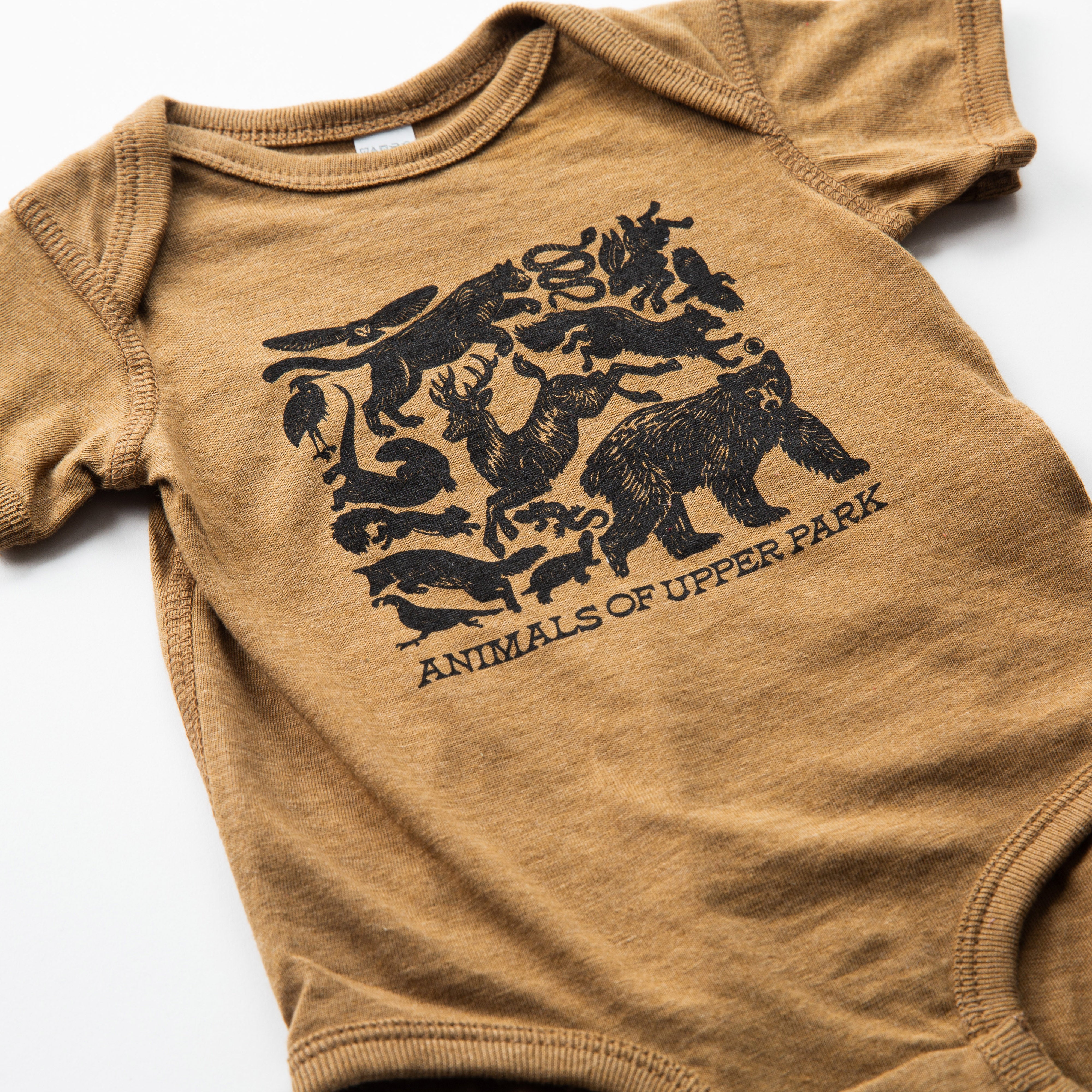 Animal of Upper Bidwell Park - Baby Bodysuit Onesie - Upper Park Clothing - Chico, Ca