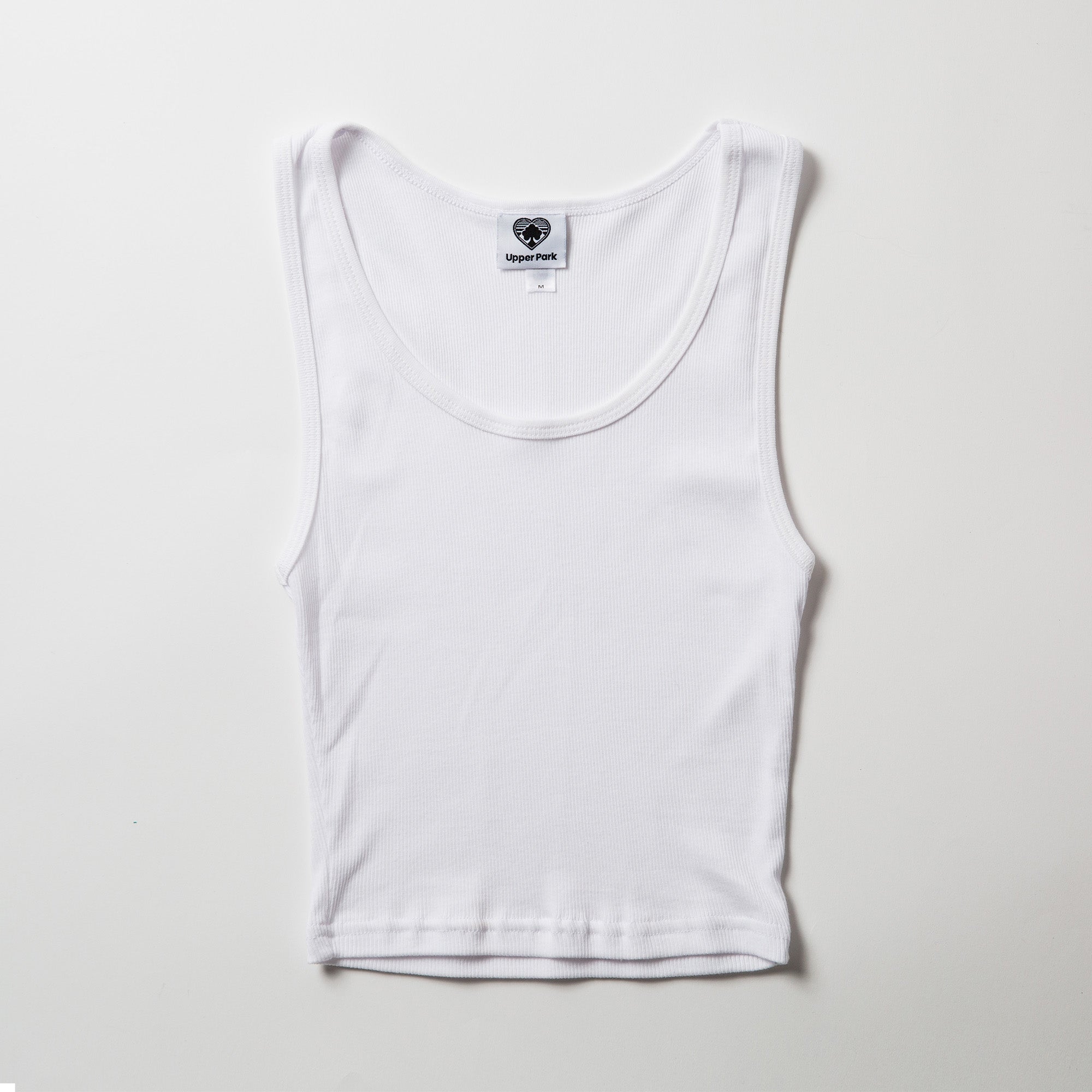 Basic USA Crop Tank - Upper Park Clothing - Ribbed Tank