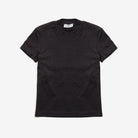 Basic Mockneck Baby Rib Tee One Size Black