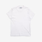 Basic Mockneck Baby Rib Tee One Size White