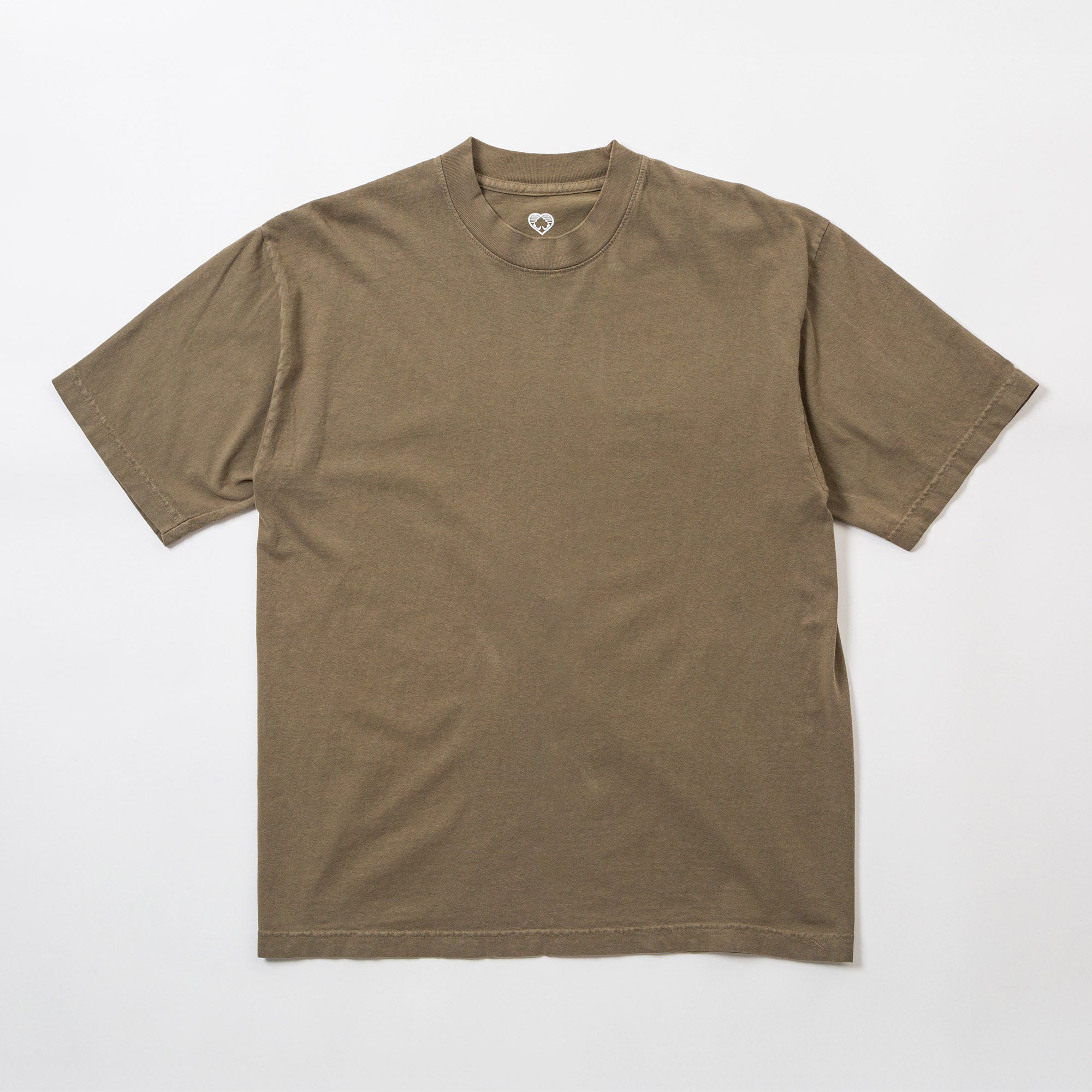 Garment Dye Crew Neck T-Shirt - Basics Collection - Made in USA