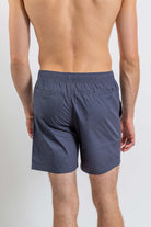 Petrol Blue Beach Shorts 17 inches Dark Blue Upper Park Patch