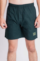 Pine Green Beach Shorts 17 inches Verde Green Upper Park Patch