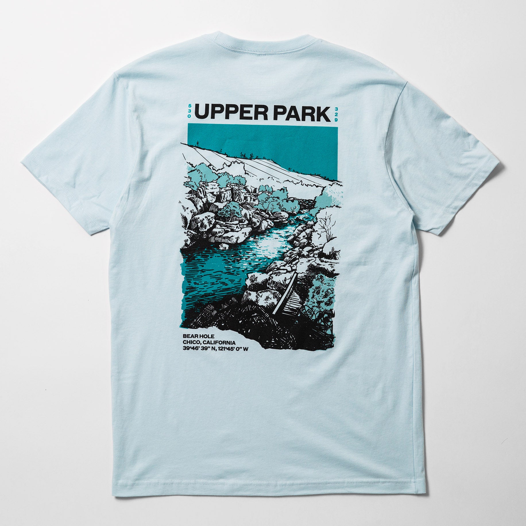 Bear Hole Upper Bidwell Park Shirt - Upper Park Clothing - Chico, Ca