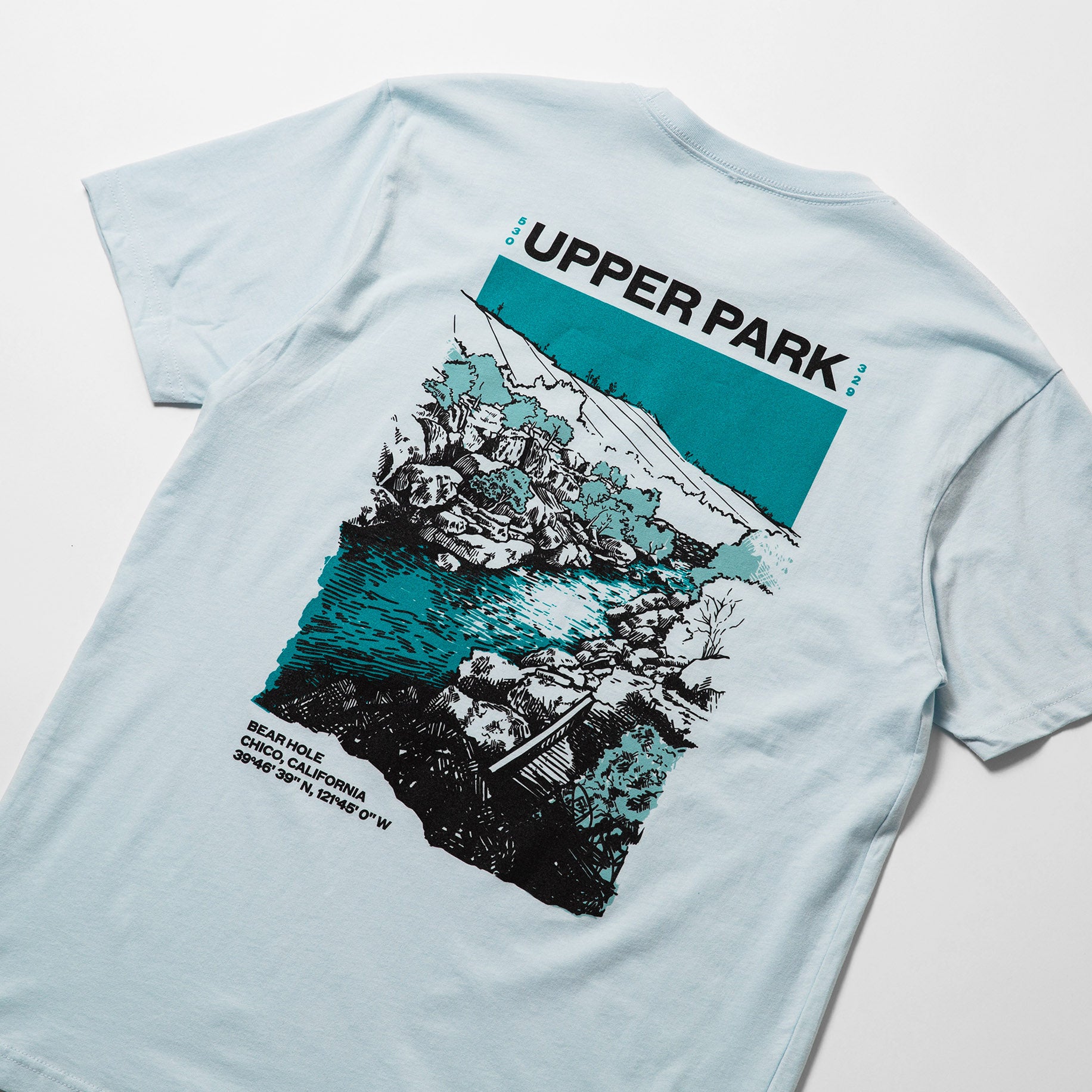 Bear Hole Upper Bidwell Park Shirt - Upper Park Clothing - Chico, Ca