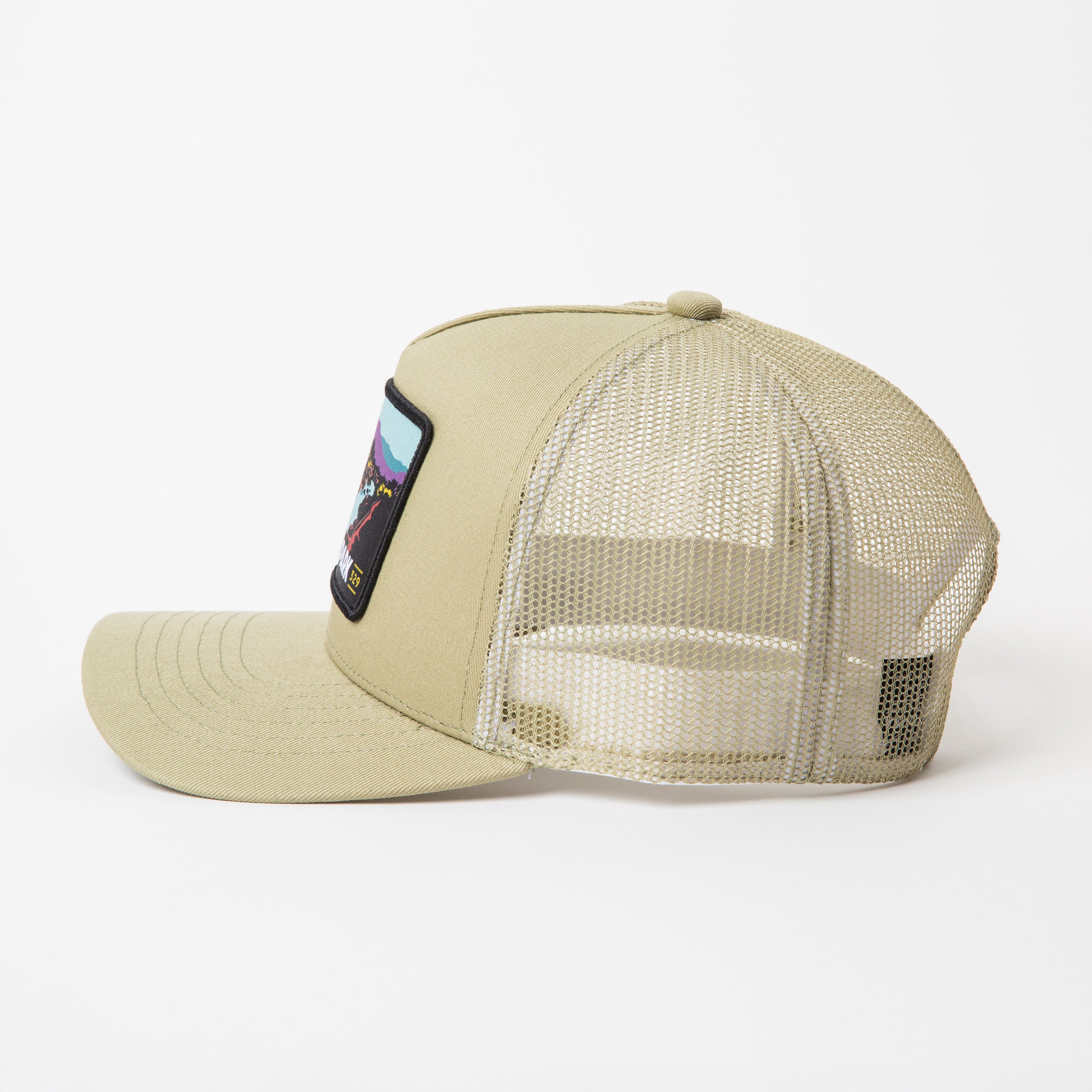 帽子 always coral pattern trucker cap always coral pattern