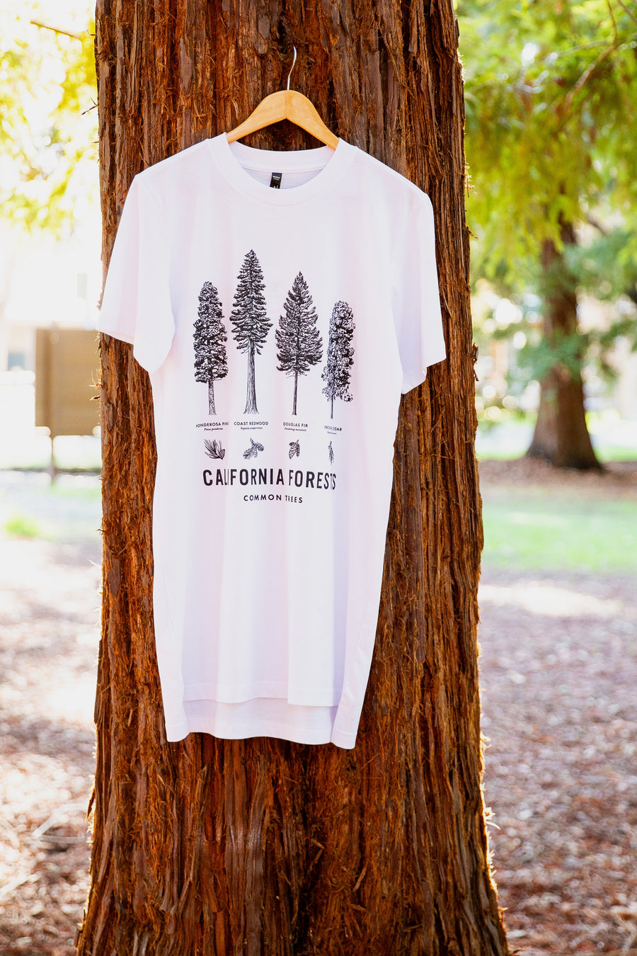 California Forests T-Shirt Dress