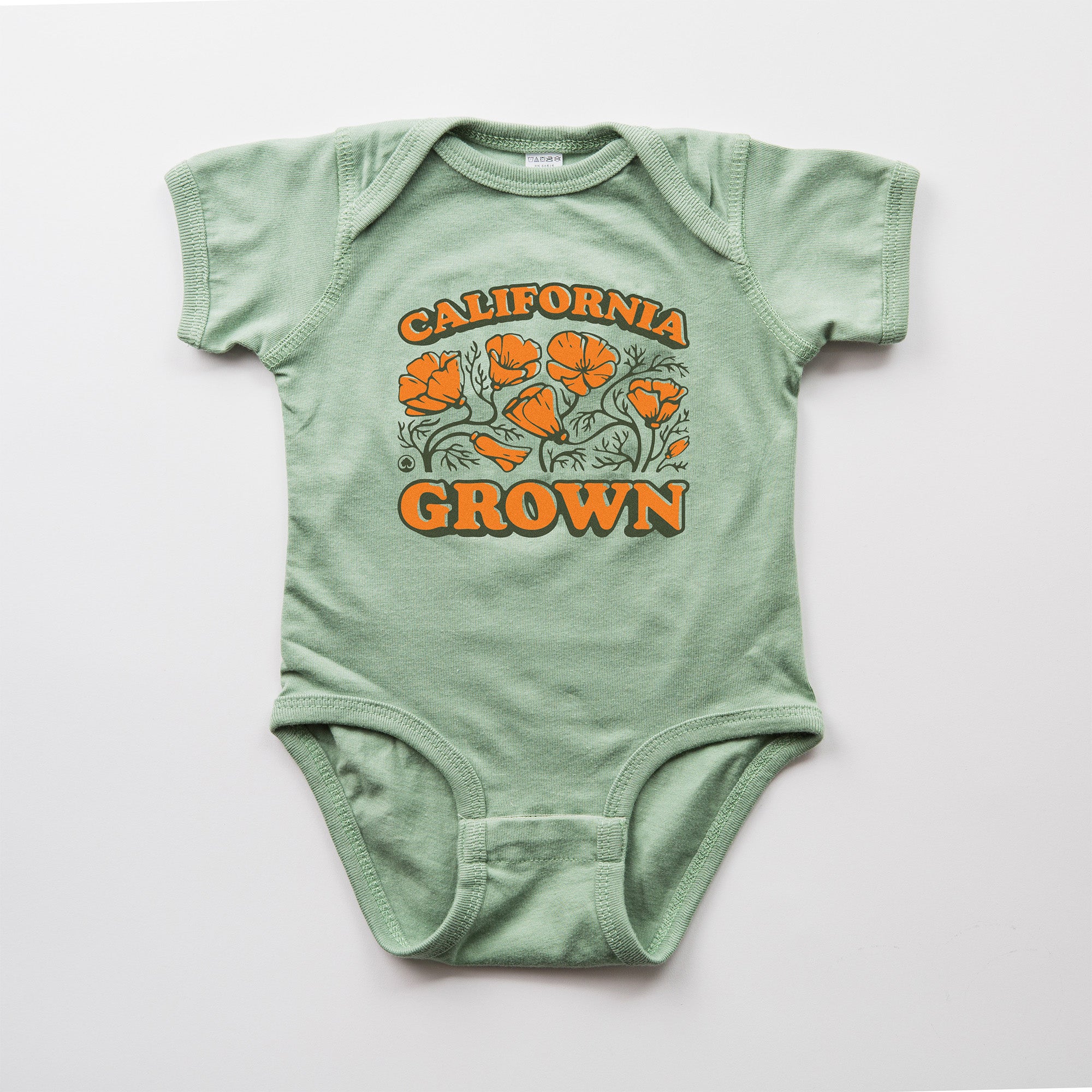 California Grown Baby Onesie - Upper Park Clothing - Kids Clothing - California Collection