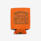 California Grown Koolie Can Cooler in orange from Upper Park Clothing in Chico, Ca