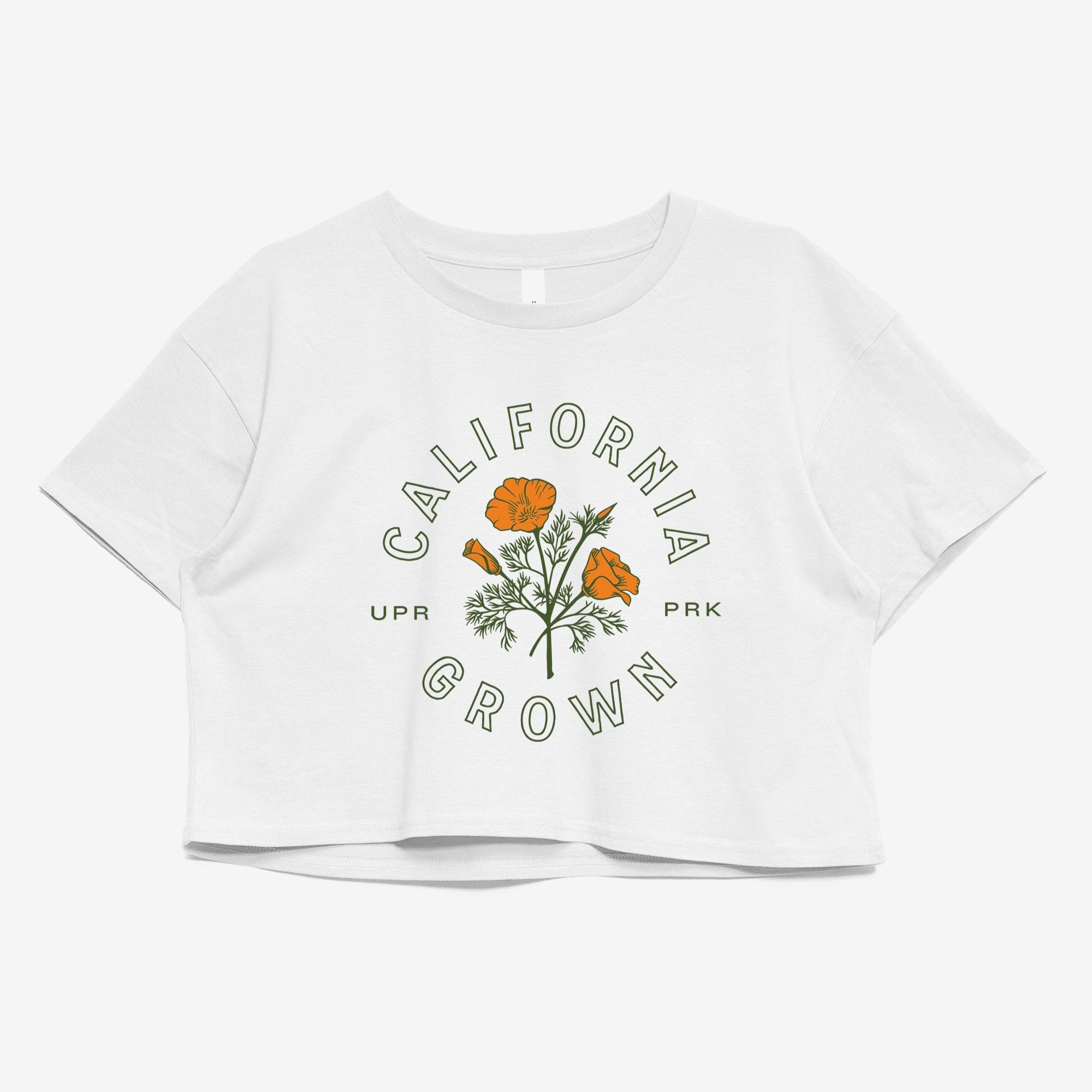 California grown crop tee - Upper Park Clothing - Chico, Ca