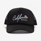 California Grown Foam Trucker Hat - 5 Panel - Upper Park Clothing - Chico, Ca