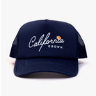 California Grown Foam Trucker Hat - 5 Panel - Upper Park Clothing - Chico, Ca