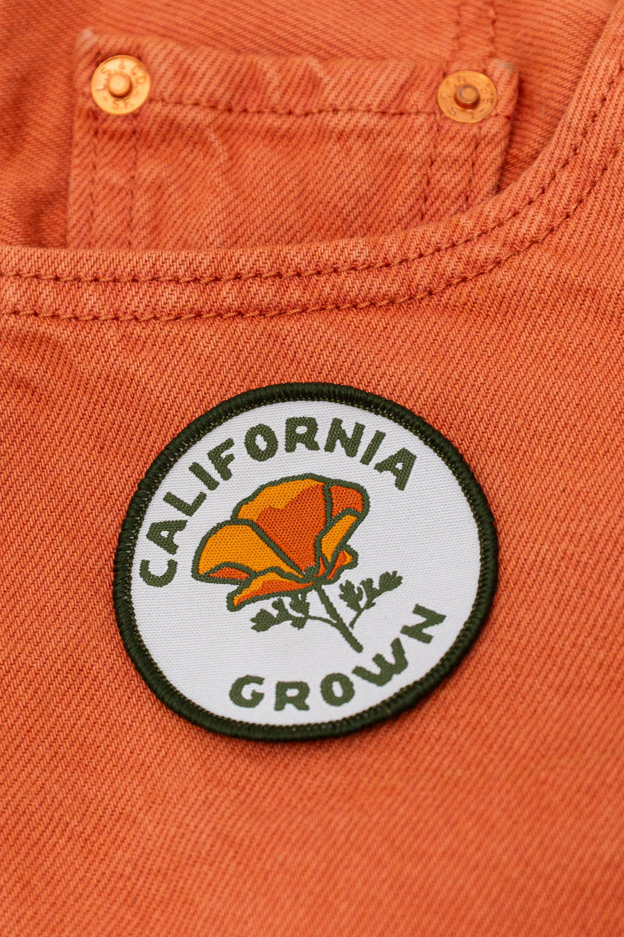 California Grown Sew On Patch