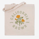 California Grown Tote Bag - Natural - Budget - Upper Park Clothing - Chico, CA