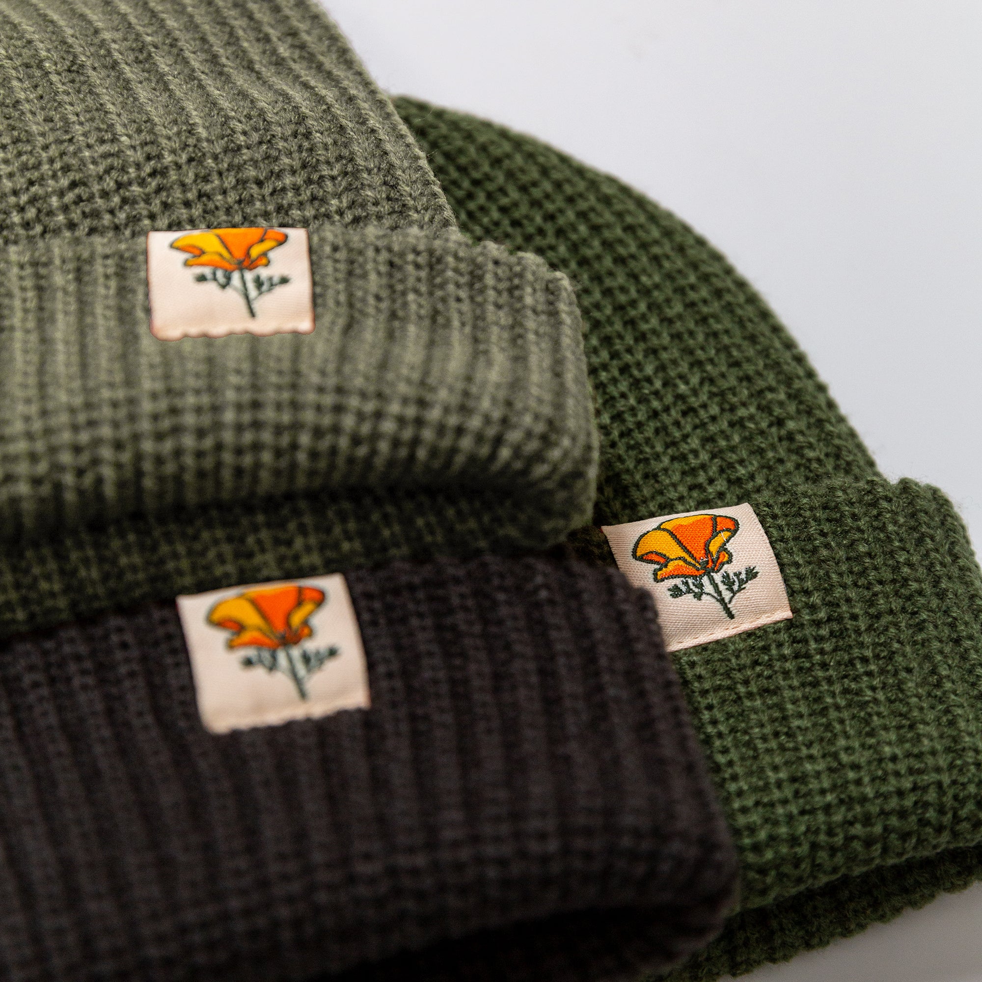 all-groups California Poppy Cable Beanie