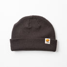 California Poppy Cable Beanie - Fisherman Style Short Cap Knit - California Collection