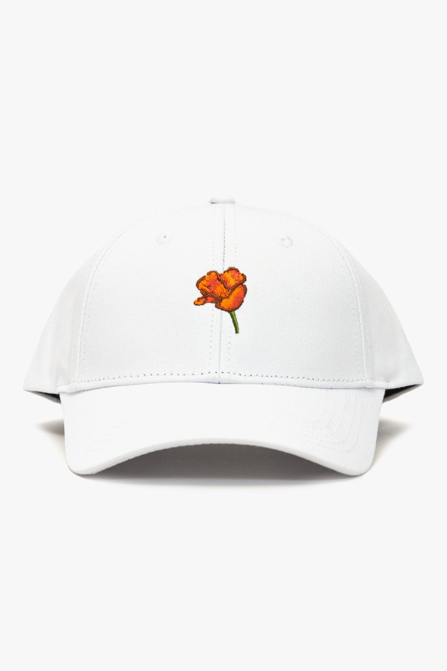 California Poppy Hat - White
