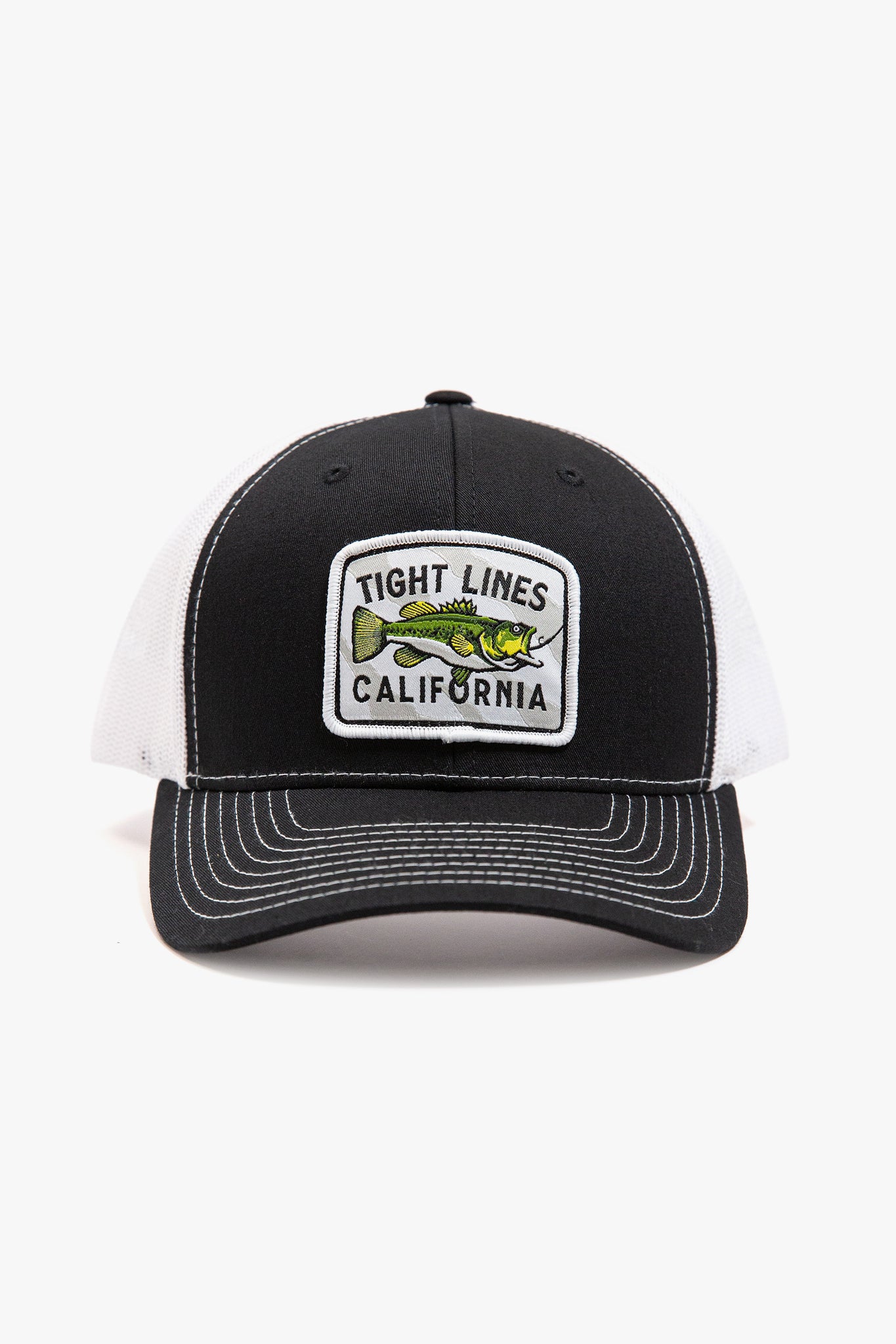 California Tight Lines Bass Fishing Trucker Hat – Upper Park