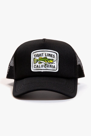 California Tight Lines Foam Trucker Hat