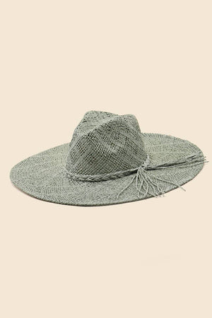 Anarchy Street - Intricate Straw Weave Sun Hat: KA