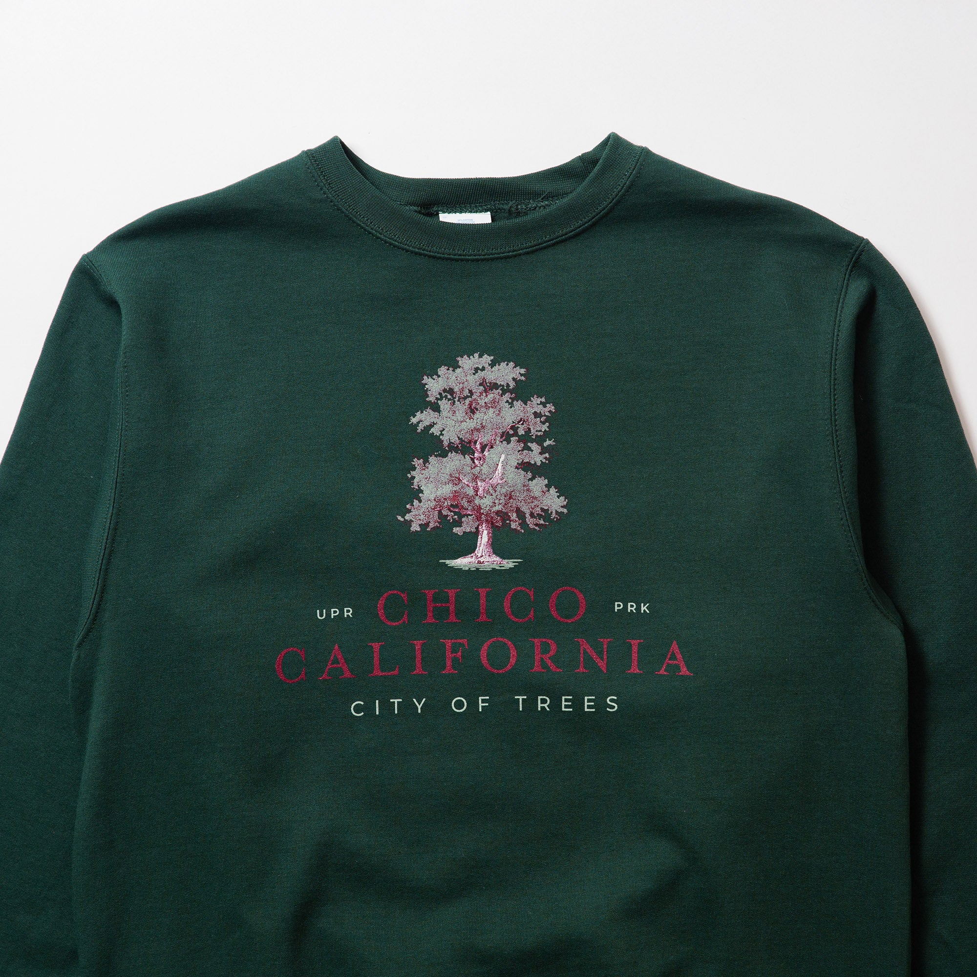 Chico California City of Trees Sweater - Crew Neck - Upper Park Clothing - Chico Collection