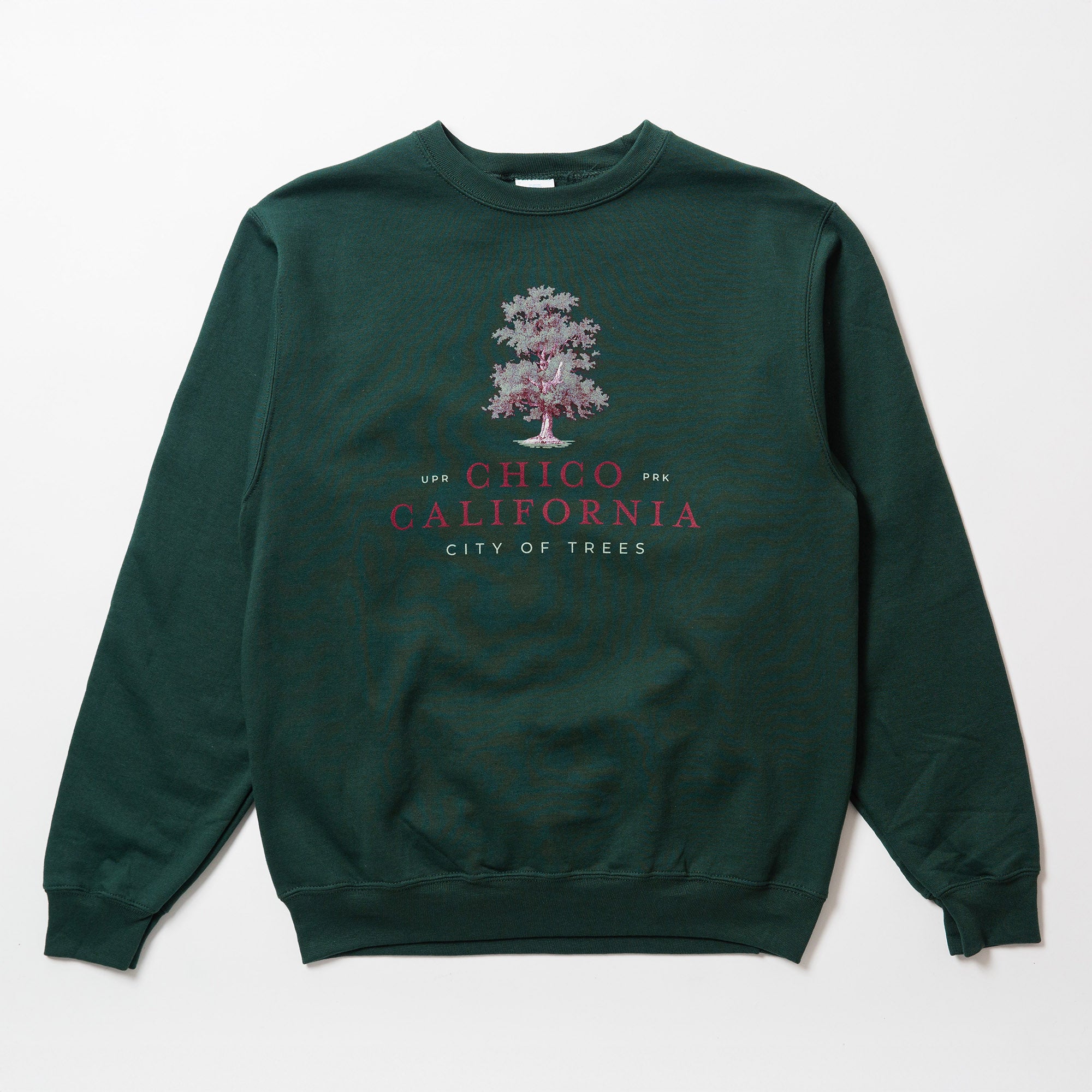 Chico California City of Trees Sweater - Crew Neck - Upper Park Clothing - Chico Collection