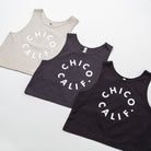 Chico Women's Tank Top - Upper Park Clothing - All colors laid flat on a white background