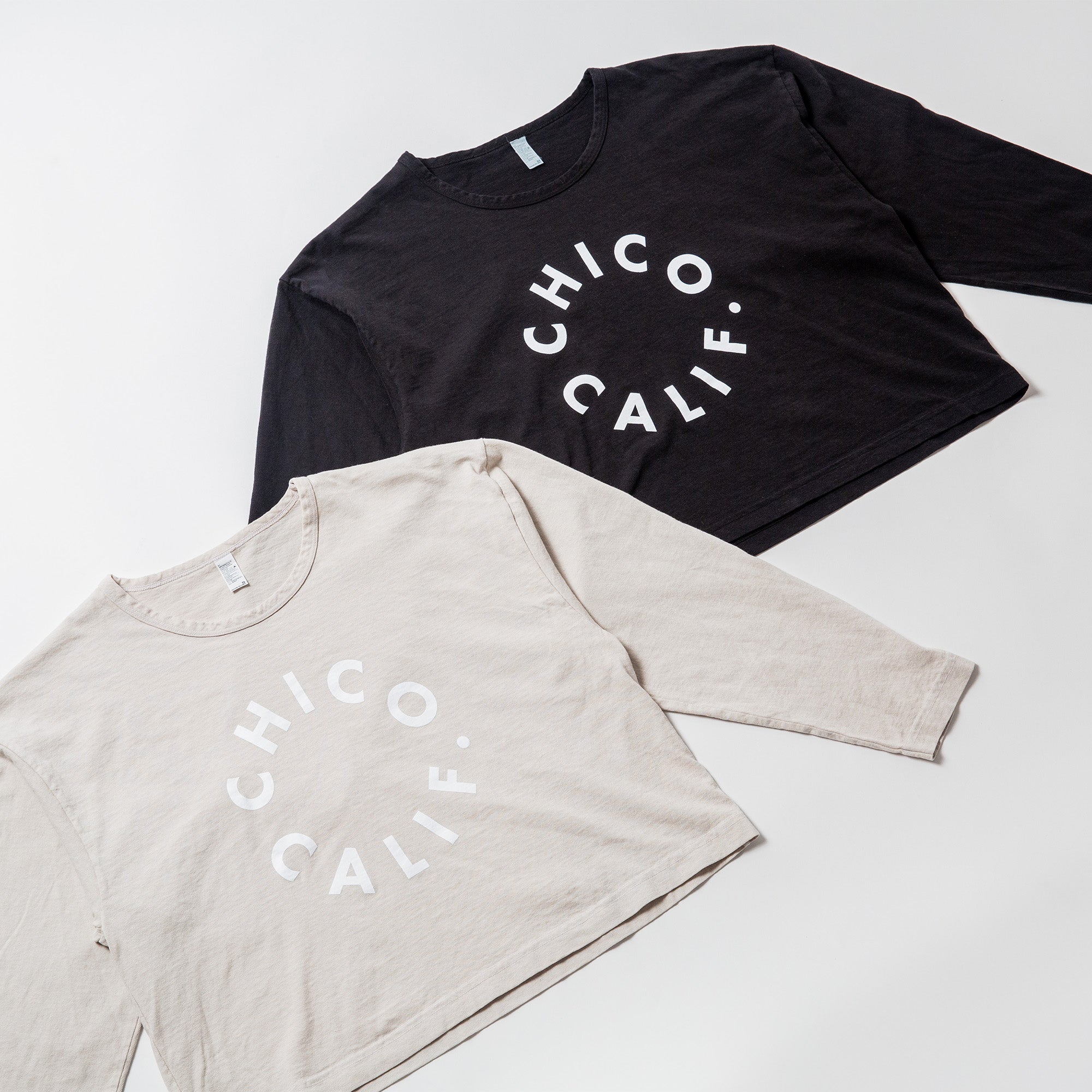 Circular Chico Graphic Long Sleeve Shirt - Upper Park Clothing - Chico Collection - Made in the USA